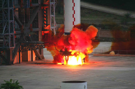 Lunar orbiter blasts off in Xichang