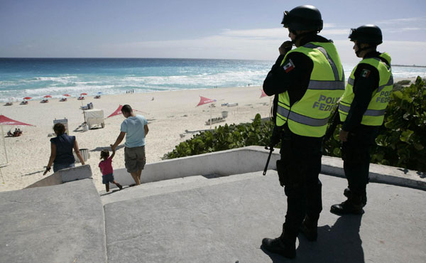 Security beefed up ahead of Cancun summit