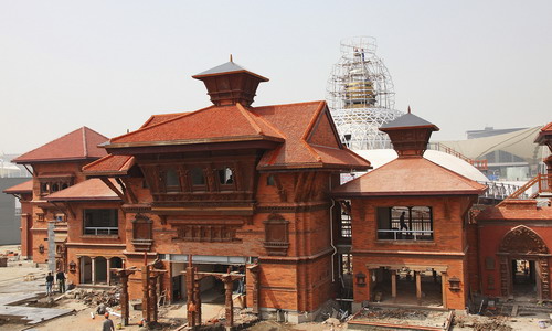 Construction almost winded up in Expo Park