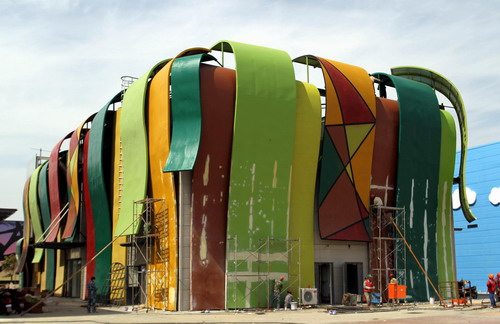 Construction almost winded up in Expo Park