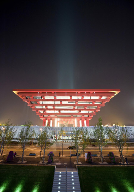 Shanghai World Expo night scenes