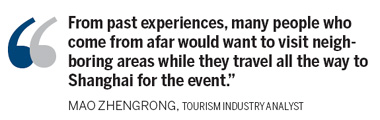 Neighboring cities cash in on Expo to boost tourism