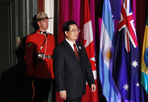President Hu attends G20 Toronto summit