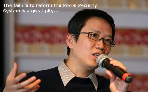 The failure to reform the Social Security System is a great pity