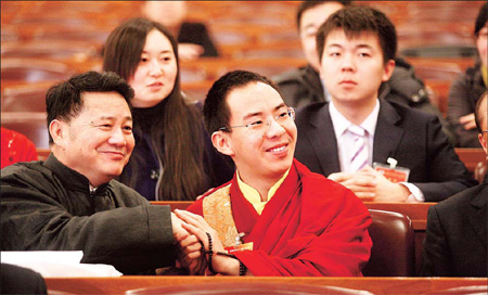 'Tibet's development on course'