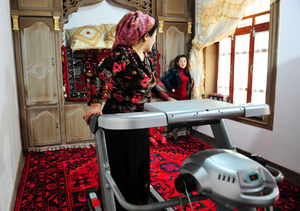 Old city zone takes new look in Xinjiang