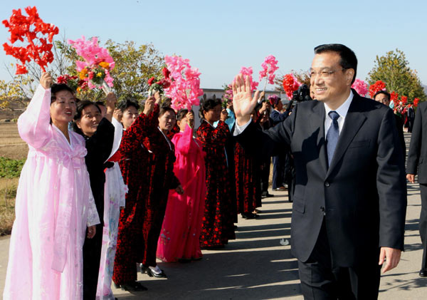 Chinese vice premier leaves Pyongyang