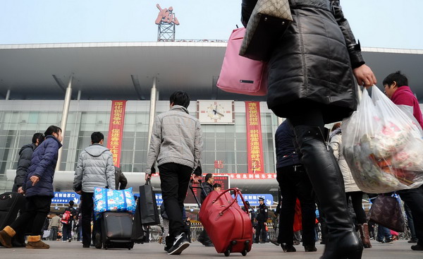 China's railways to embrace post-festival travel peak