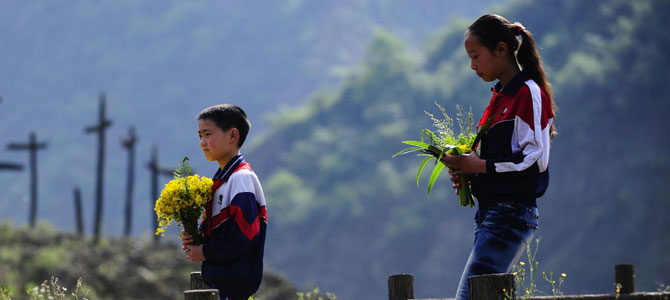 Tribute to fatal victims of Wenchuan quake