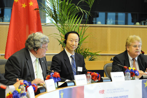 China-EU political parties talk challenges
