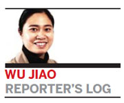 Reporter's log: Buzz of becoming 'mini-spokeswoman'