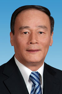 Wang Qishan -- Politburo member of CPC Central Committee