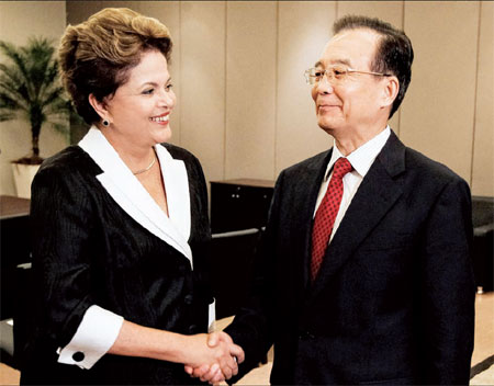China, Brazil in currency deal
