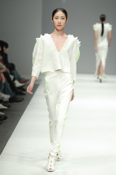 Creations by Sino French Institute of Fashion Designer (IFA) students