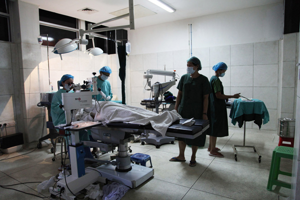 'Second Sight Action' kicks off in Yangon
