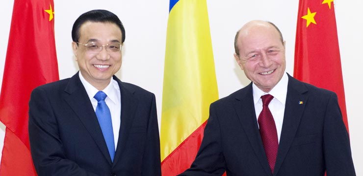 Chinese Premier meets Romanian President