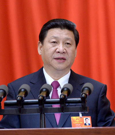 President Xi salutes his predecessor Hu Jintao