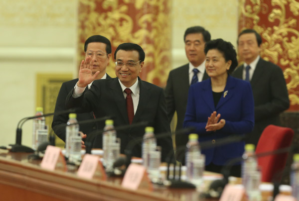 Premier Li Keqiang meets the press today
