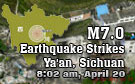 Quake rupture length reaches 35 km