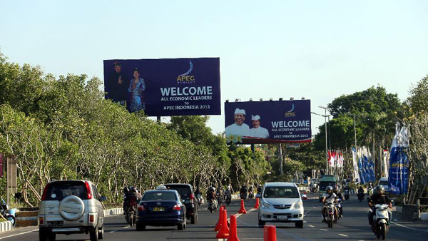 Bali welcomes delegates to APEC summit