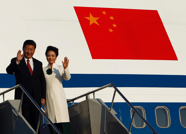 Xi arrives in Bali island for APEC meeting