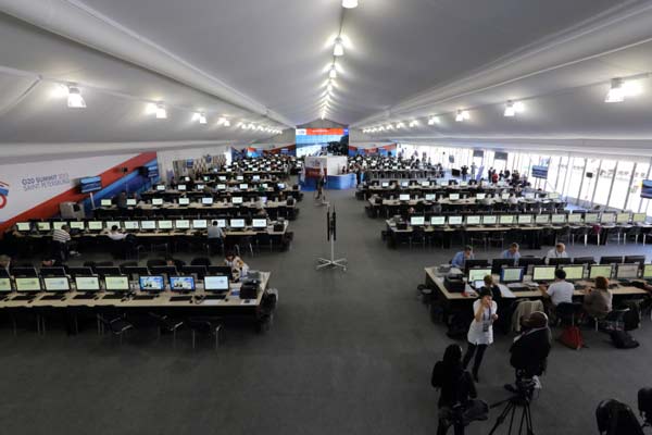 The International Media Center for G20 opens