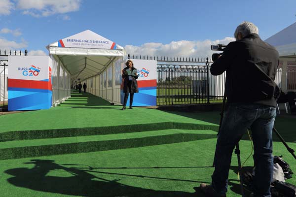 The International Media Center for G20 opens