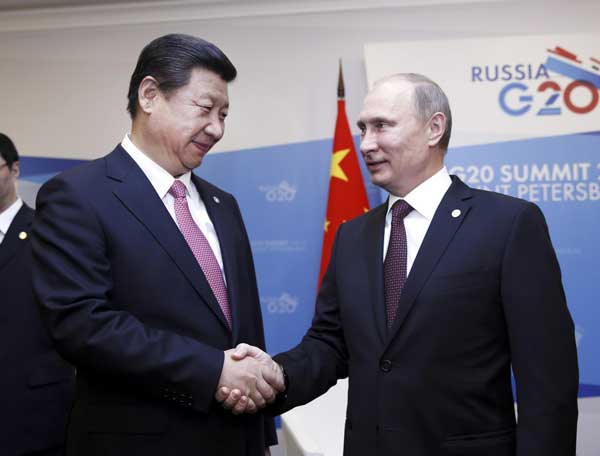 Xi meets Putin in St Petersburg
