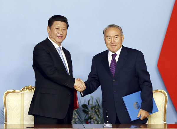 China, Kazakhstan agree to strengthen bilateral ties