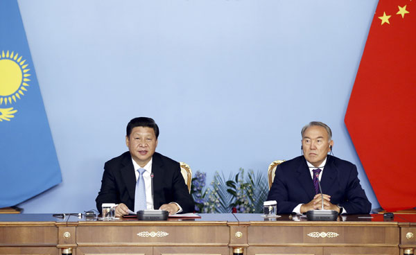 China, Kazakhstan agree to strengthen bilateral ties