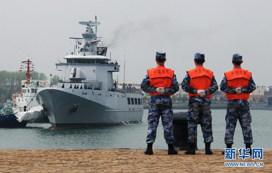 7 countries' naval ships arrive in E China