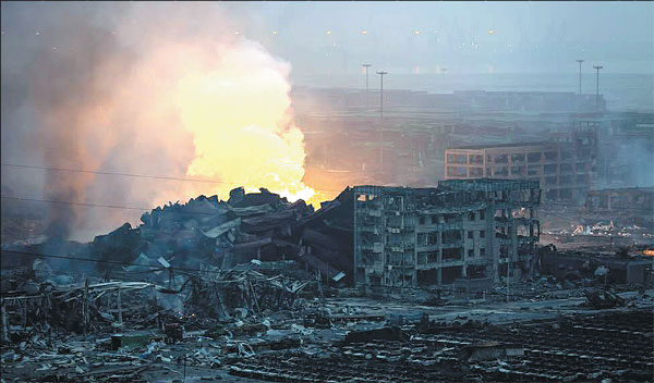 How did Tianjin blasts happen?
