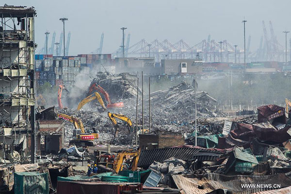 12 suspects arrested for Tianjin blasts