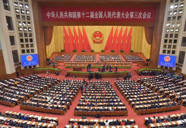 Premier Li delivers govt work report