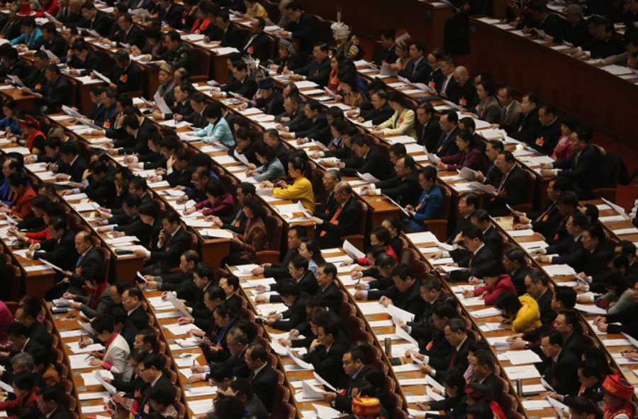 China's national legislature opens annual session