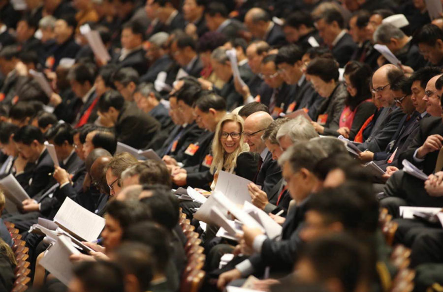 China's national legislature opens annual session