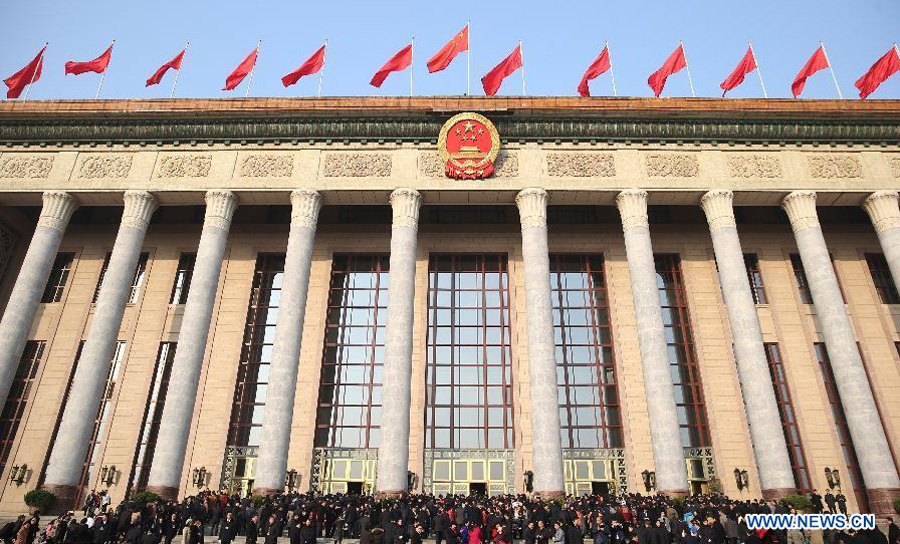 China's national legislature opens annual session