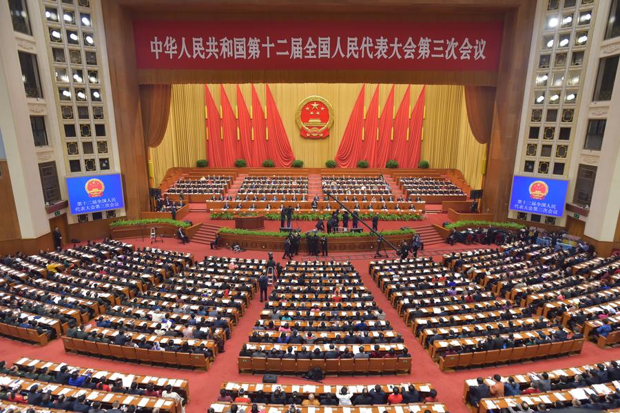 China's national legislature opens annual session