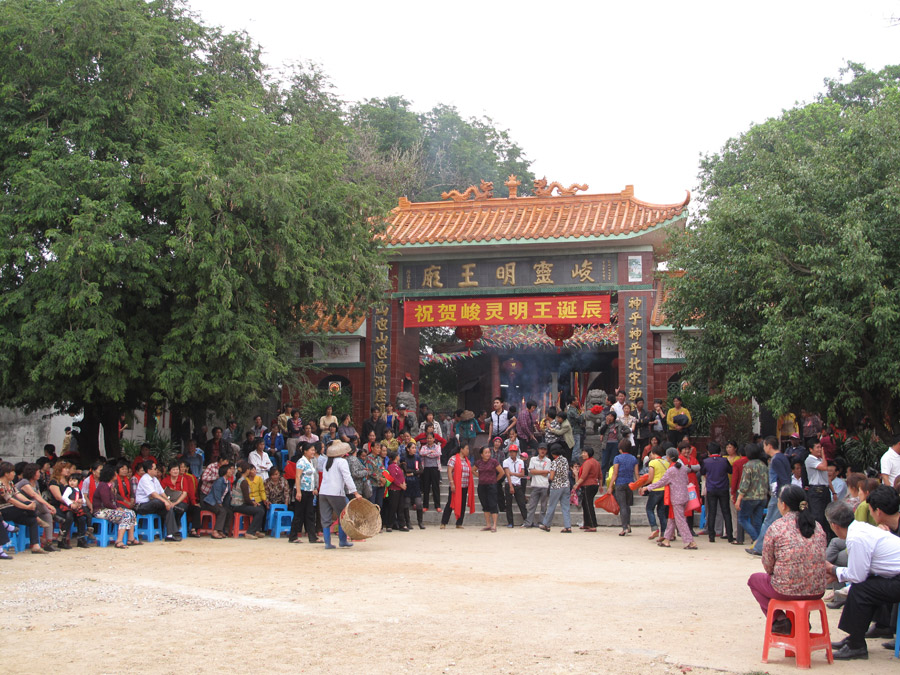 Junlingwang Temple in Changjiang