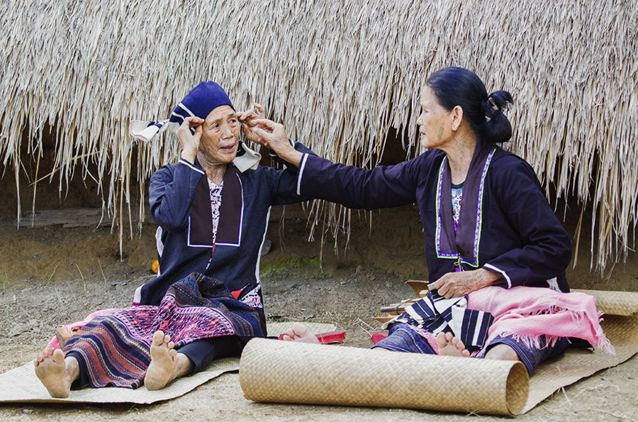 Baicha village in Dongfang city, Hainan