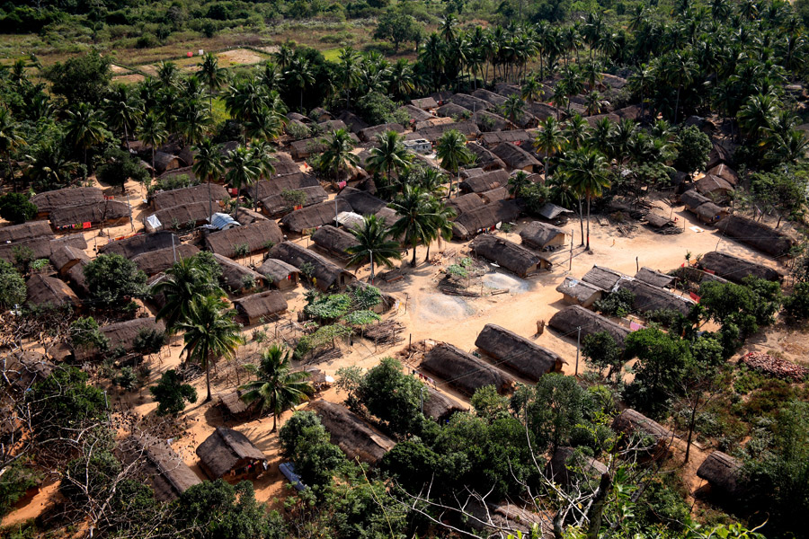 Baicha village in Dongfang city, Hainan