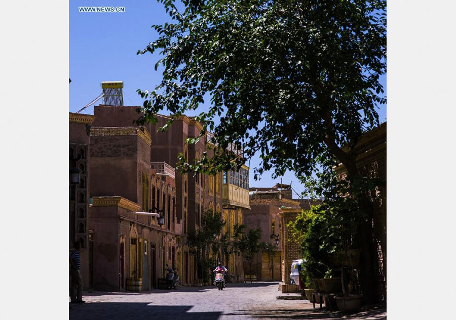 China's westernmost city: old town of Kashgar