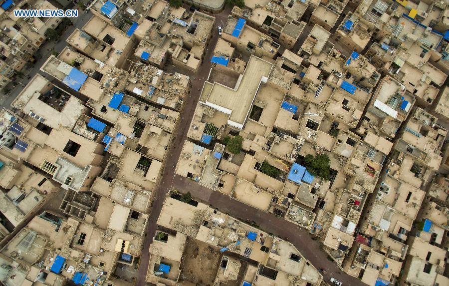 China's westernmost city: old town of Kashgar