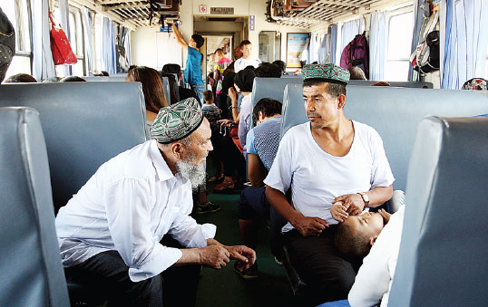 Strangers on a train find common cause on journey of enlightenment