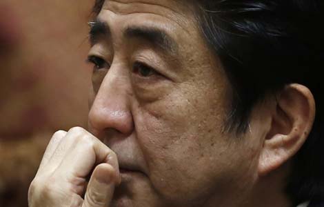 Abe raps NHK chief for bigoted comments