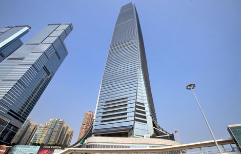 New landmarks of Hong Kong