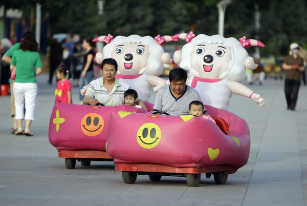 Life in the city of Jiuquan