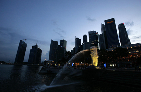 Singapore Merlion Picture Symbol on Merlion  A Symbol Of Singapore