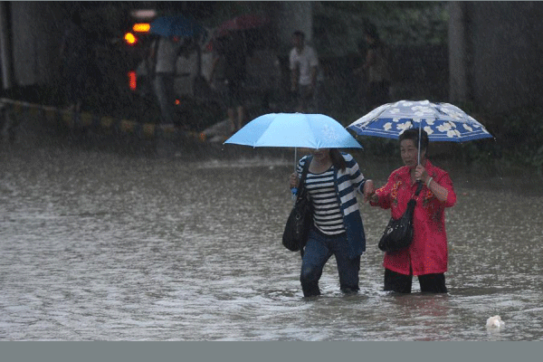 Red alert for torrential rain issued in Guiyang