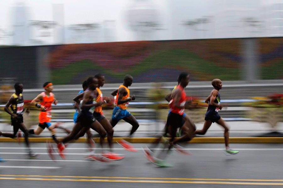 Moments from 2014 Shanghai Marathon